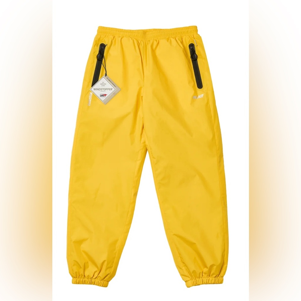 Palace Gore-Tex Windstopper Jogger Yellow Men’s Size Medium Snow Ski Pants